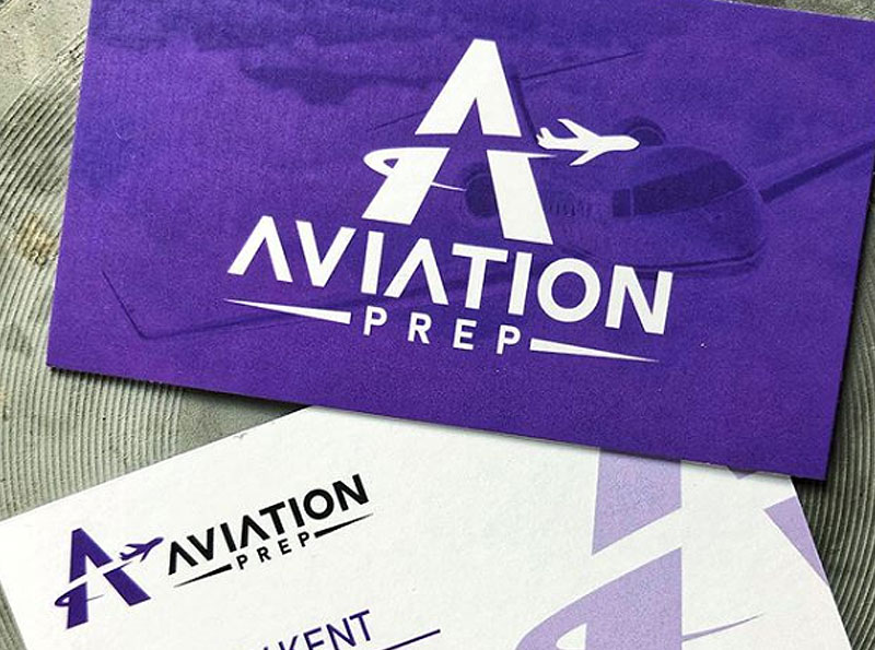 two other logo options for aviation prep