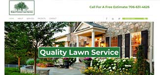 wordpress for landscaping buisness