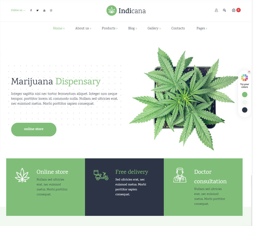 CBD, Hemp and Cannabis Web Design Company Dog Ear Marketing