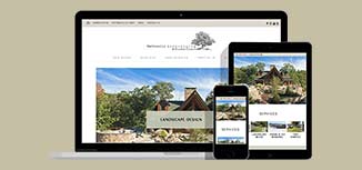 responsive web design for independent garden center